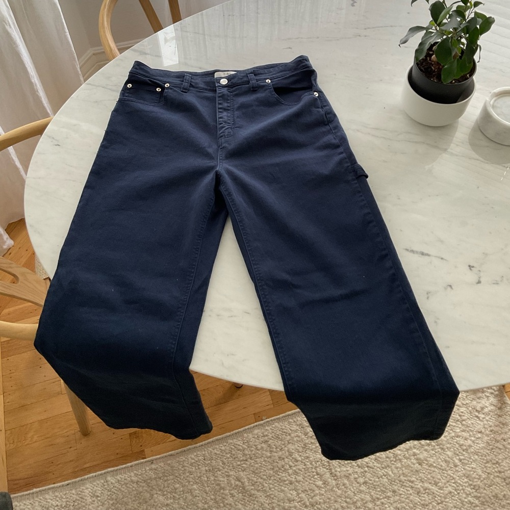 Tibi Denim Slouchy Carpenter Jeans